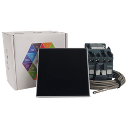 Steam&Water - Smart SAUNA CONTROLLER - Wi-fi контроллер управления электрокаменкой, в черном корпусе, в комплекте с термодатчиком и контактором
