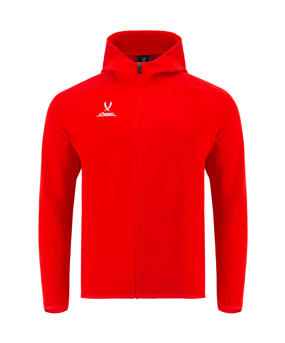 Худи на молнии ESSENTIAL Athlete Hooded FZ Jacket, красный