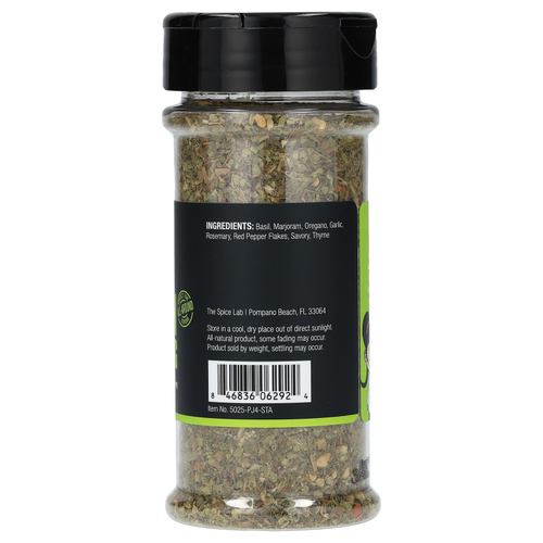 The Spice Lab, Итальянская приправа, без соли, 42 г (1,5 унции)
