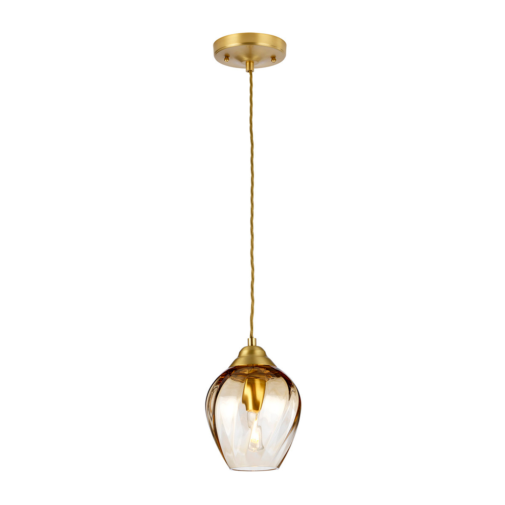 Подвесной светильник  Elstead Lighting, Арт. TIBER-P-AMBER
