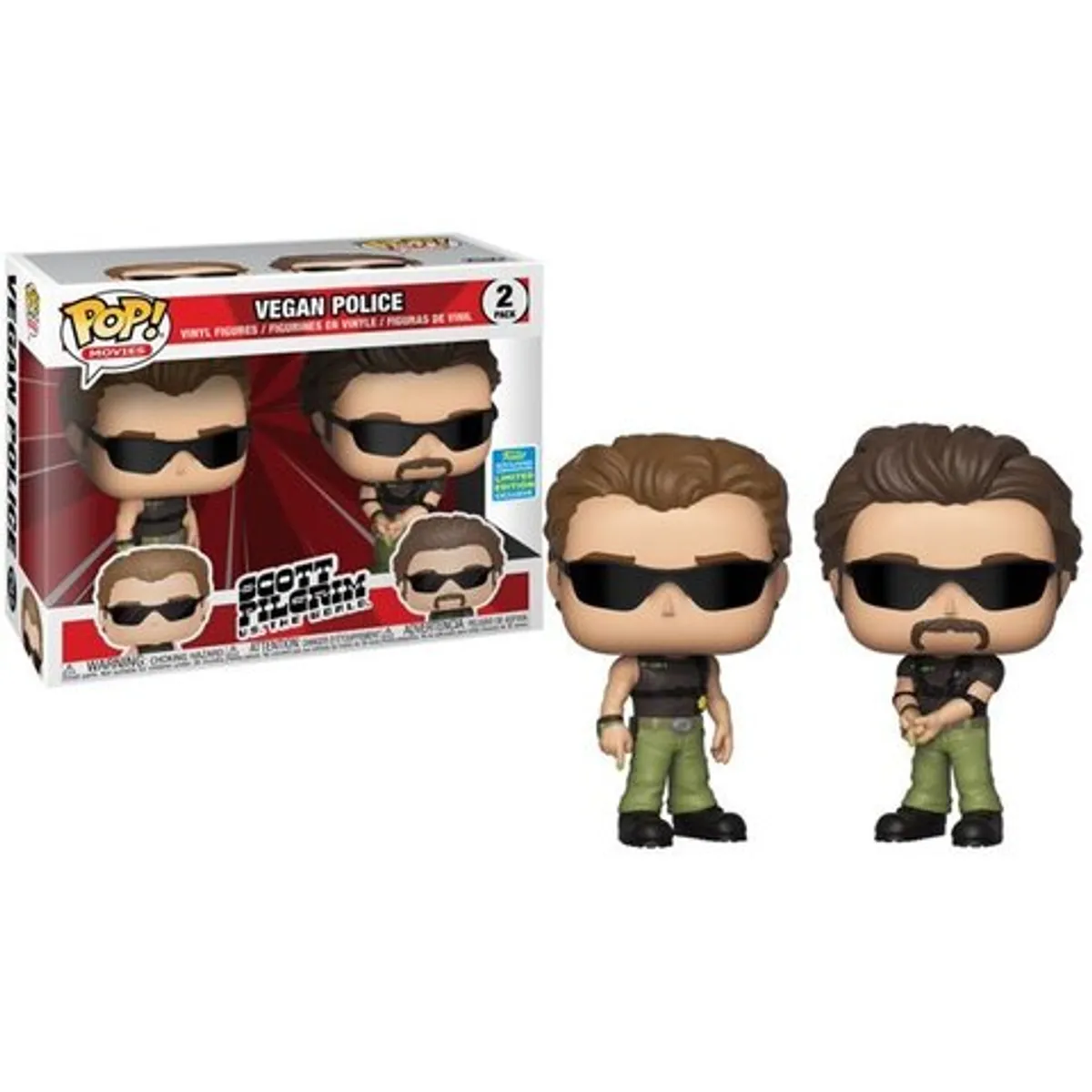 Набор фигурок Funko POP! Scott Pilgrim vs The World: Vegan Police (Funkon 2019 Exc) (2 pack)