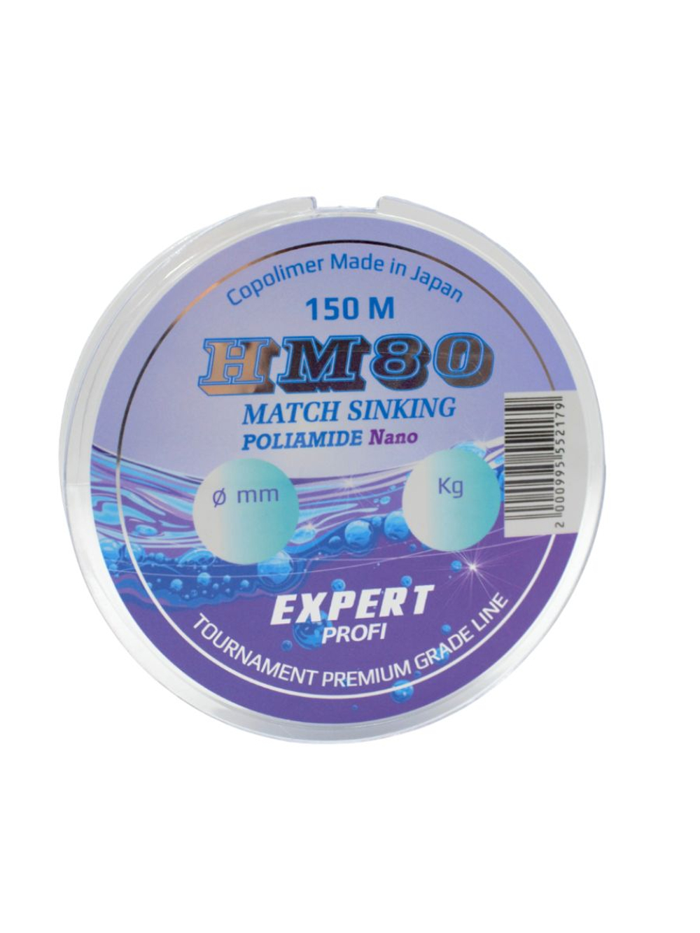 Рыболовная леска Expert Profi HM80 Match Sinking 150м 0.187мм - 5.23кг