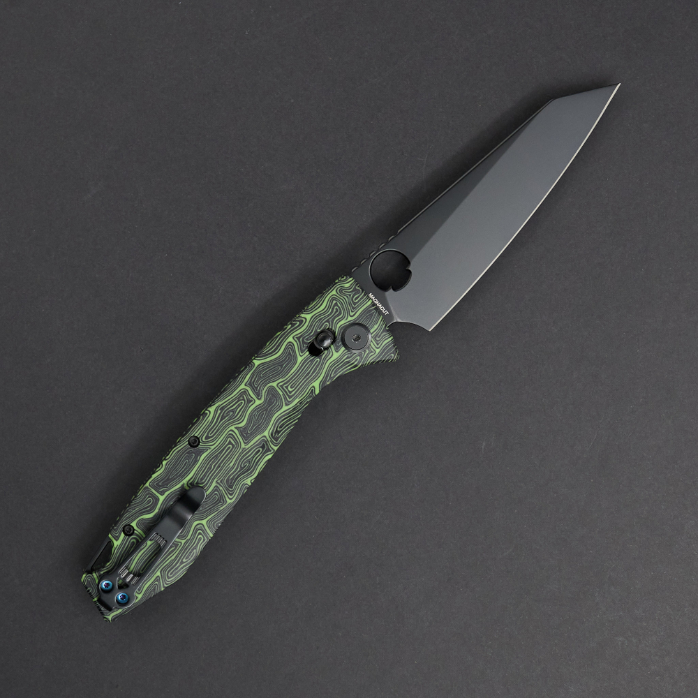 Нож складной Daggerr Alligator DH Green Black
