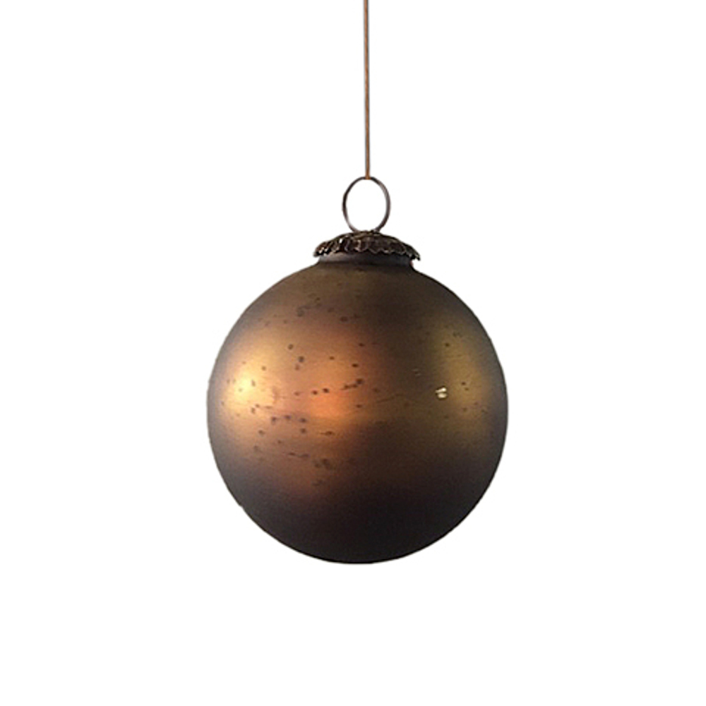 Новогодняя игрушка шар Restoration Hardware BL 1602