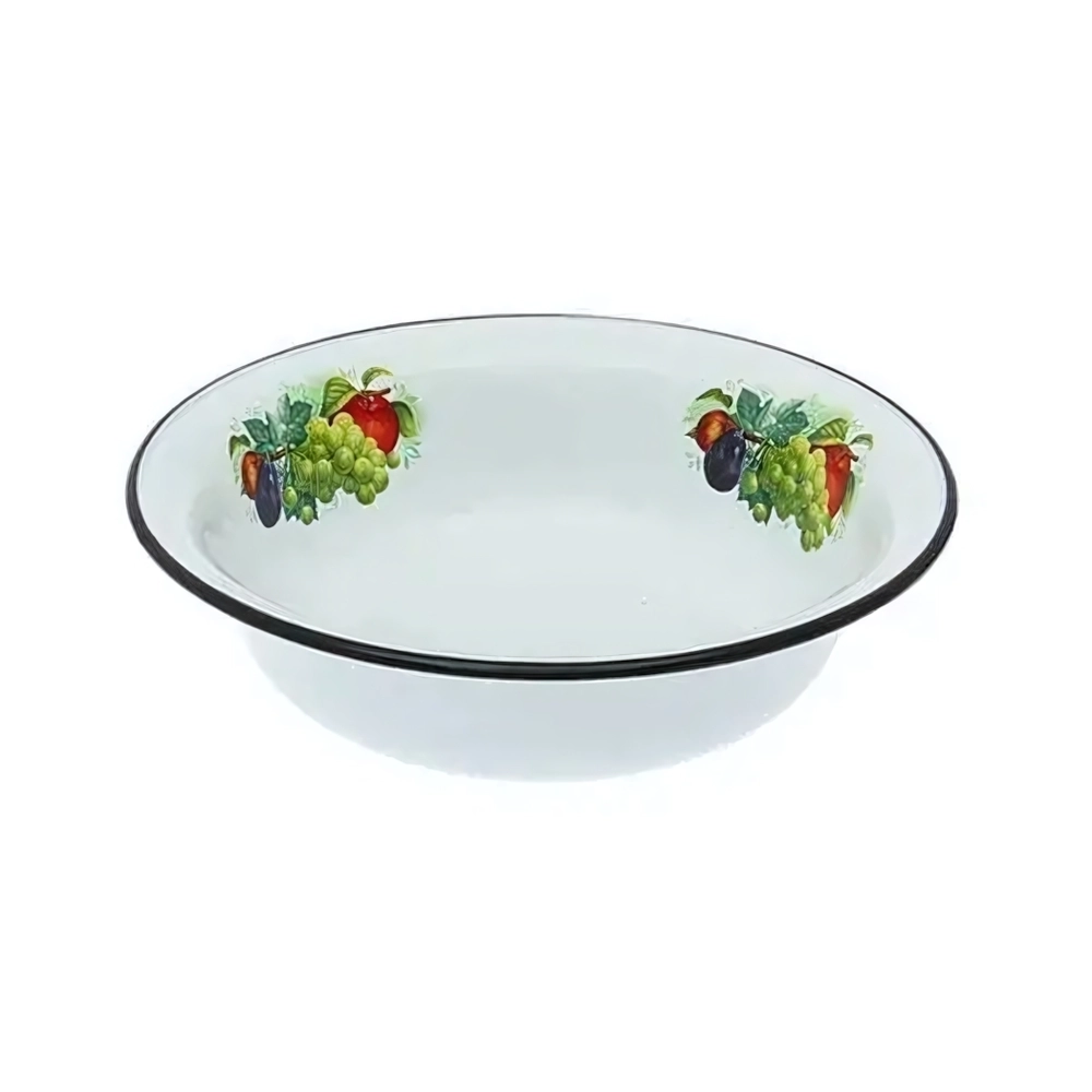 Миска эмалированная 2,0л с рисунком 72-626