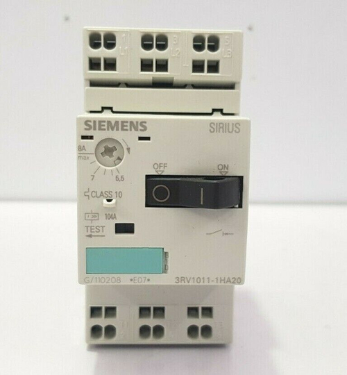 SIEMENS CIRCUIT-BREAKER 3RV1011-1HA20