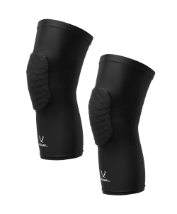 Наколенники баскетбольные с защитой ScalePad Knee Sleeves, черный