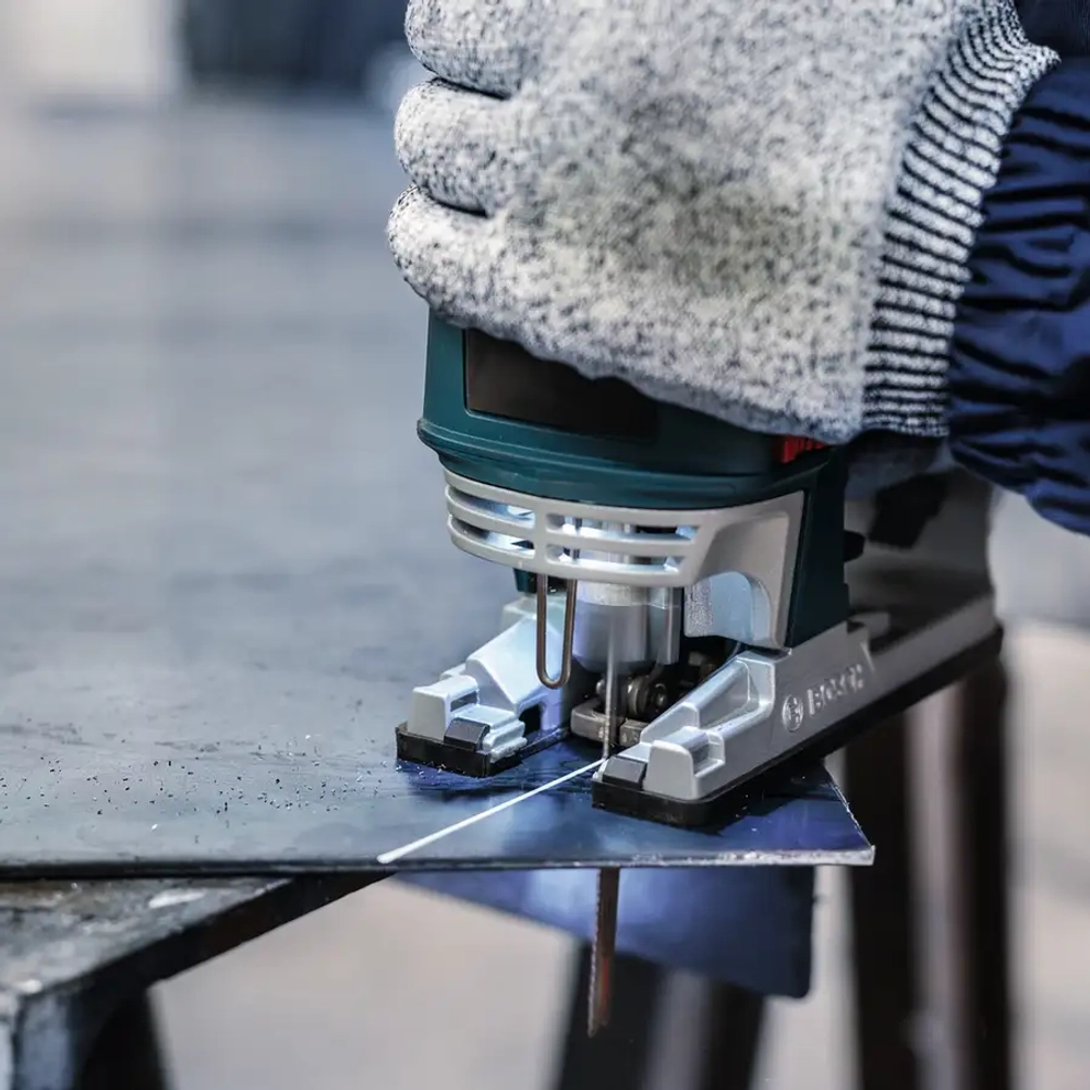 Пилка для лобзика по металлу 100 мм, T123XF BOSCH 2608638473