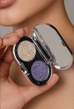 Тени-спарклы для век MAKEUPSTOREKZ DOUBLE SPARKLES - BLACK HOLE DS01