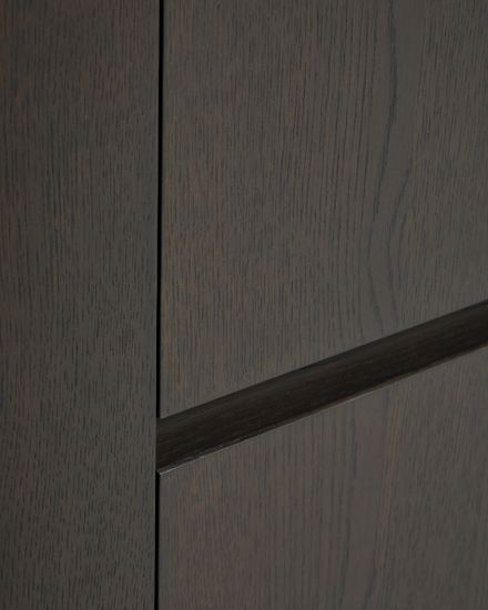 Комод Nemore с 3 ящиками из шпона дуба и керамики Emperador