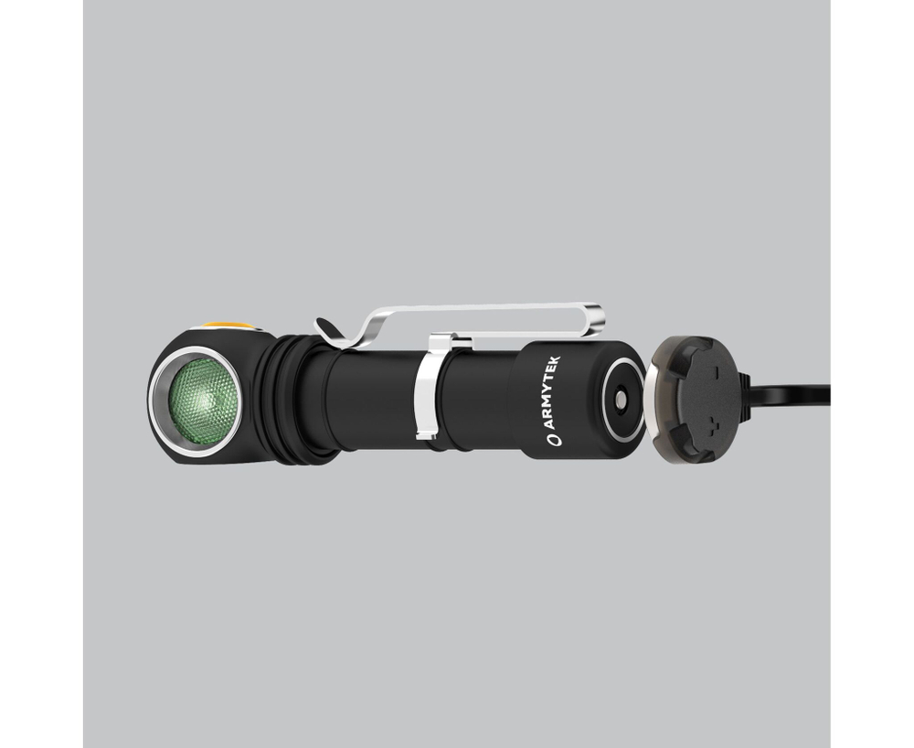 Фонарь Armytek Wizard C2 WG Magnet USB Белый/зелёный