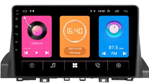 Магнитола для Москвич 3 и JAC JS4 2022-2024 - GT9-0003 на Android 10