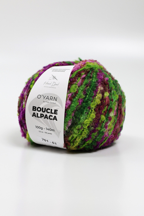 Пряжа O'Yarn BOUCLE ALPACA, 100г