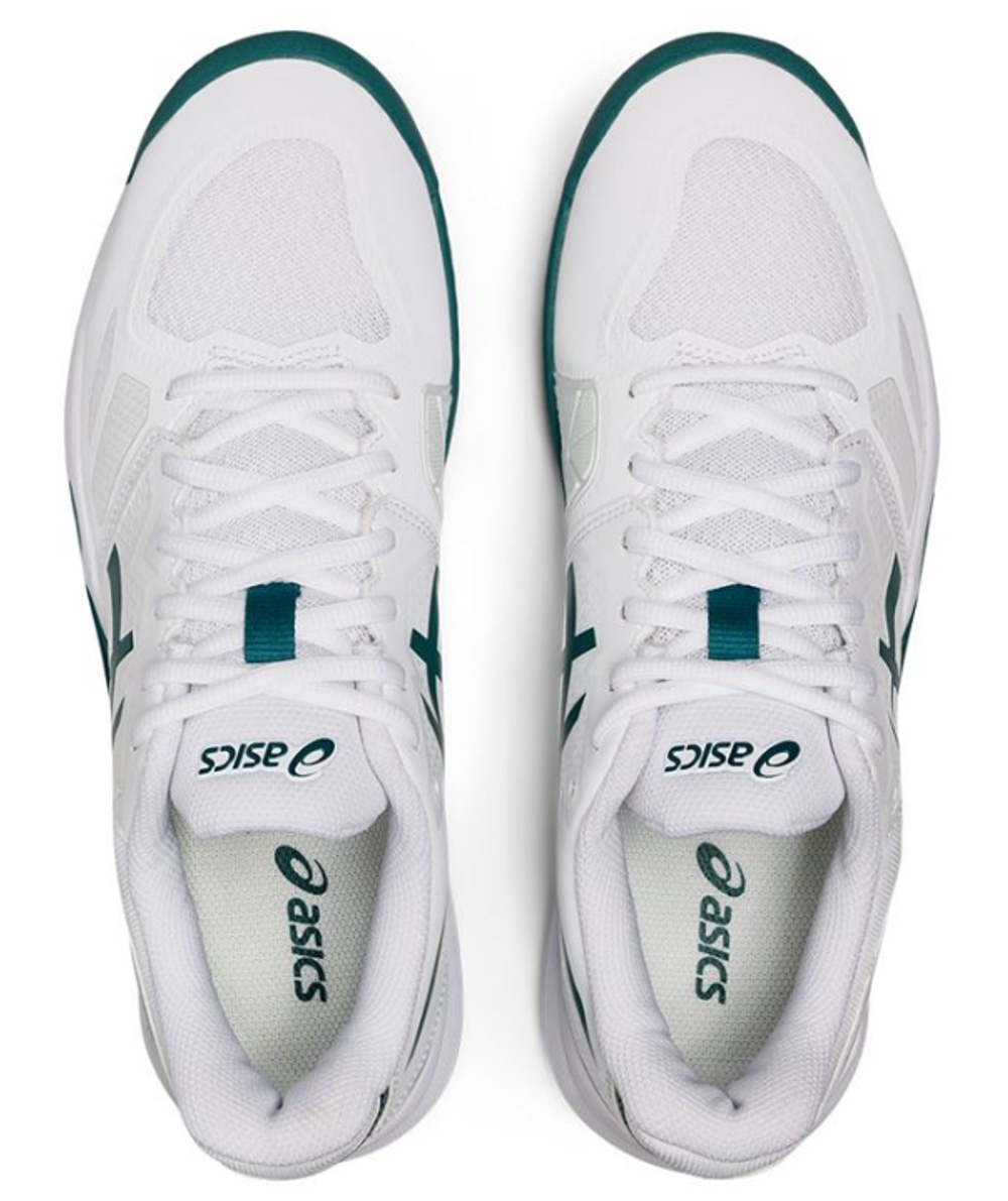 Мужские кроссовки теннисные Asics Gel-Challenger 13 - white/velvet pine
