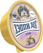 Паштет Happy Dog Хеппи Дог для собак мелких пород кролик 125 г