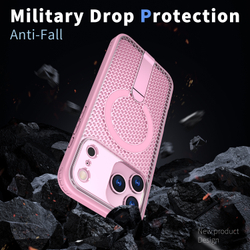 Прозрачный чехол Mesh Pro Magnetic Case для iPhone 17 Pro