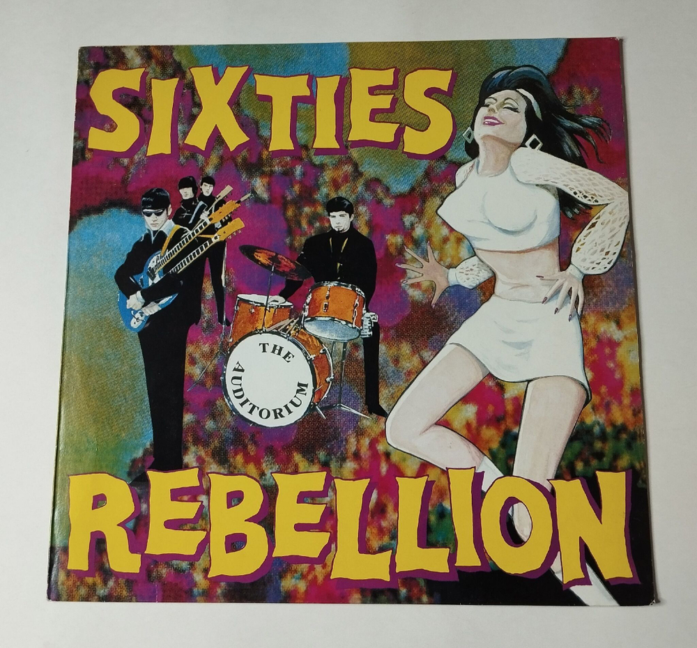 Винтажная виниловая пластинка LP Сборник Sixties Rebellion Vol. 3 (The Auditorium) (Germany 1993)