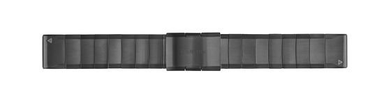 Стальной браслет QuickFit 22 для Garmin Fenix 5 (серый) 010-12496-06