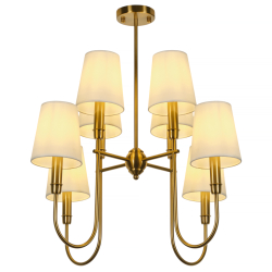 Потолочная люстра на штанге MyFar Gabriel MR2430-8P