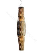 Pendant design lamp  Tropico Vertical by Foscarini (Gold)