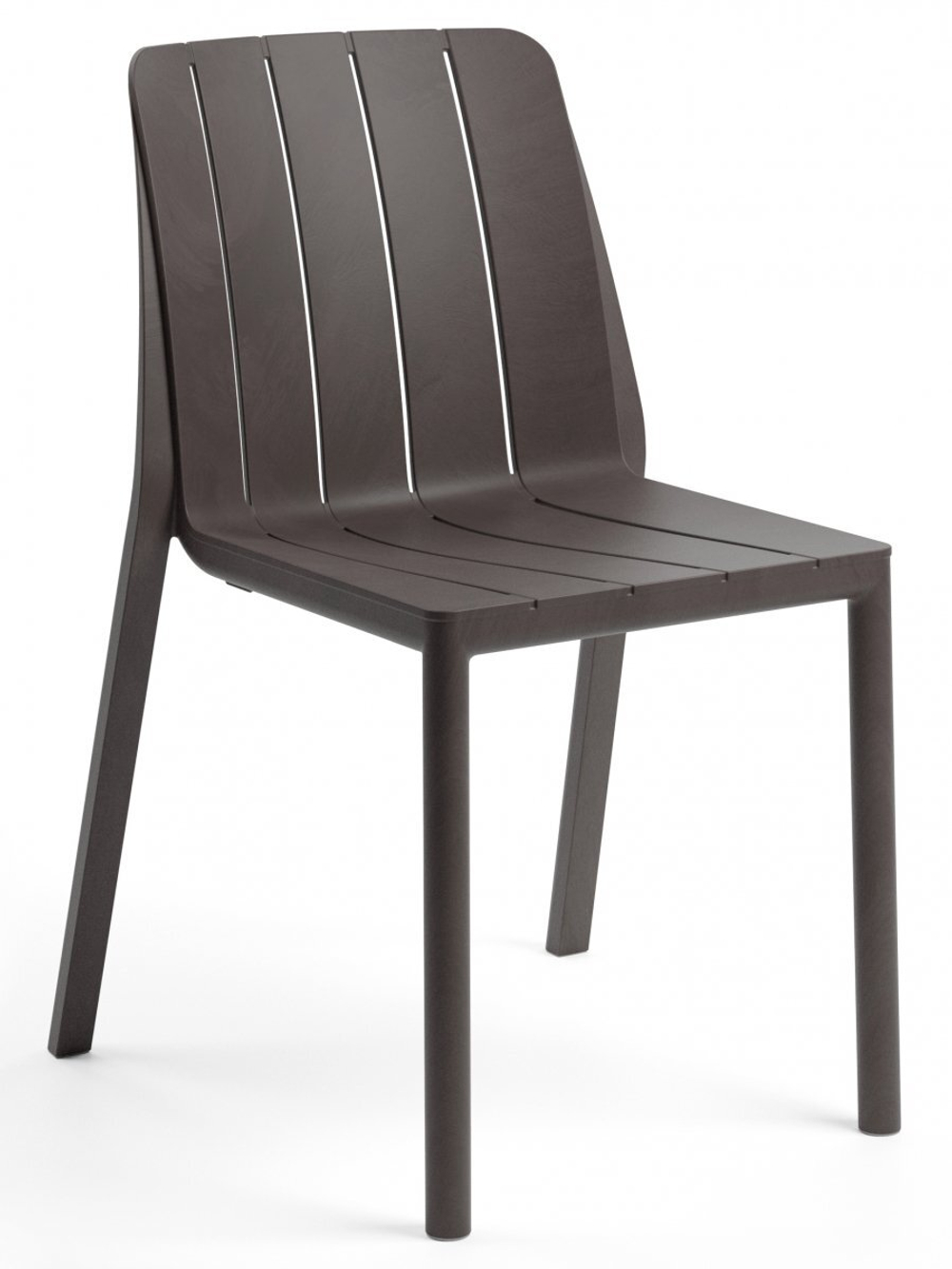 Стул пластиковый Nardi Tiberina Bistrot, терра