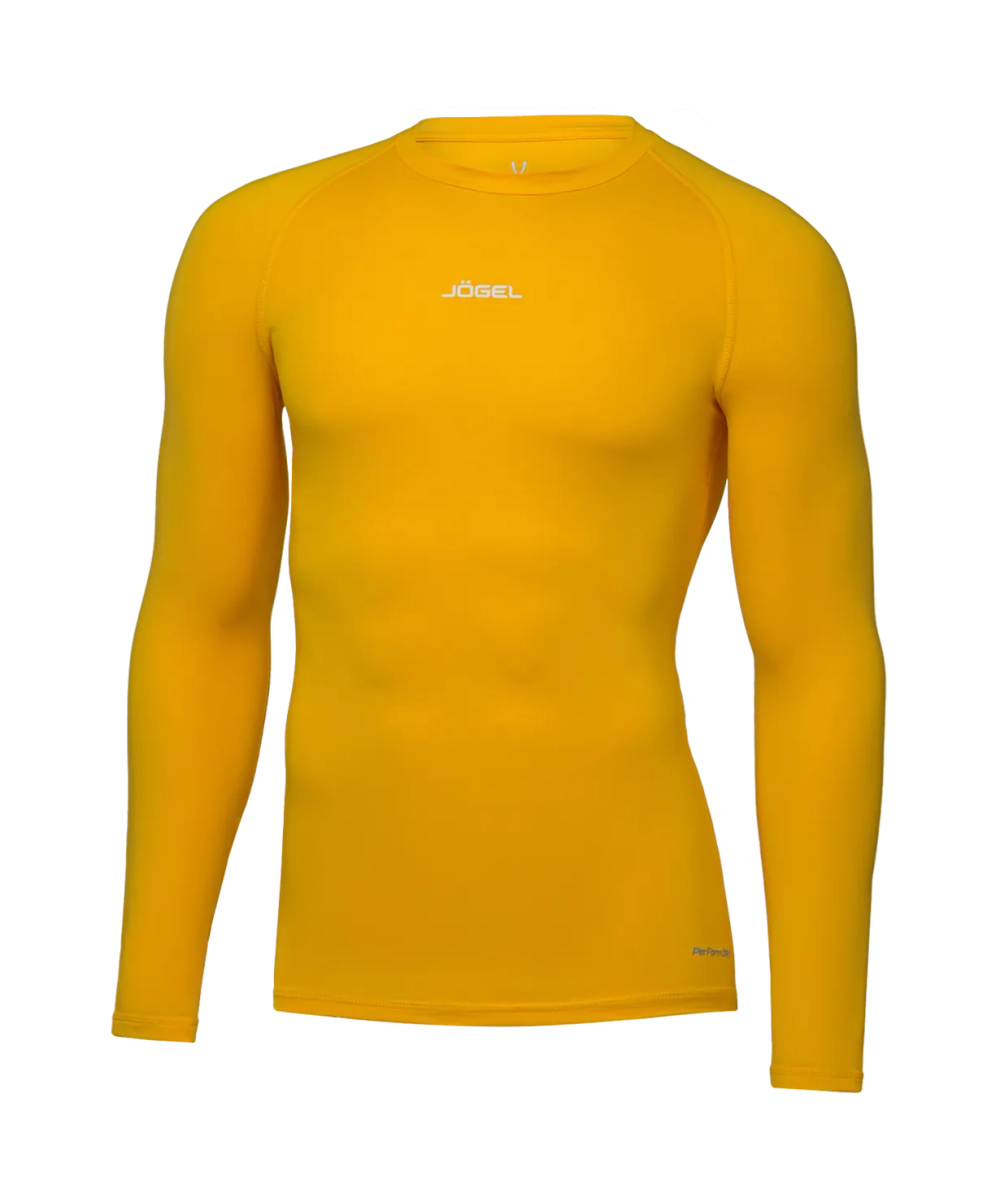 Футболка компрессионная с длинным рукавом CAMP PerFormDRY Baselayer LS Tee, желтый