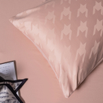 КПБ Сатин Жаккард на резинке GCR009, 2 спальный, наволочки 50-70 2 шт, простынь 180*200*25