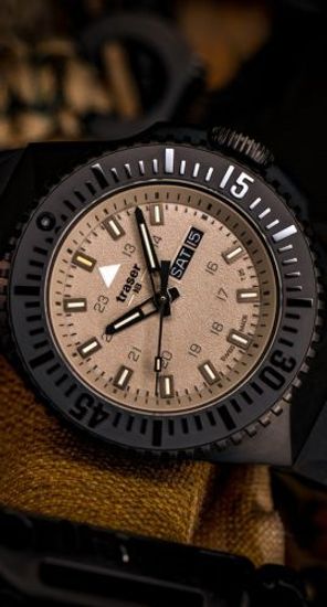 Швейцарские тактические часы Traser P69 Black Stealth Sand 109862