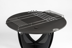 Чаша для костра с высоким основанием Up!Flame STEEL CUP 1000 Magnum black
