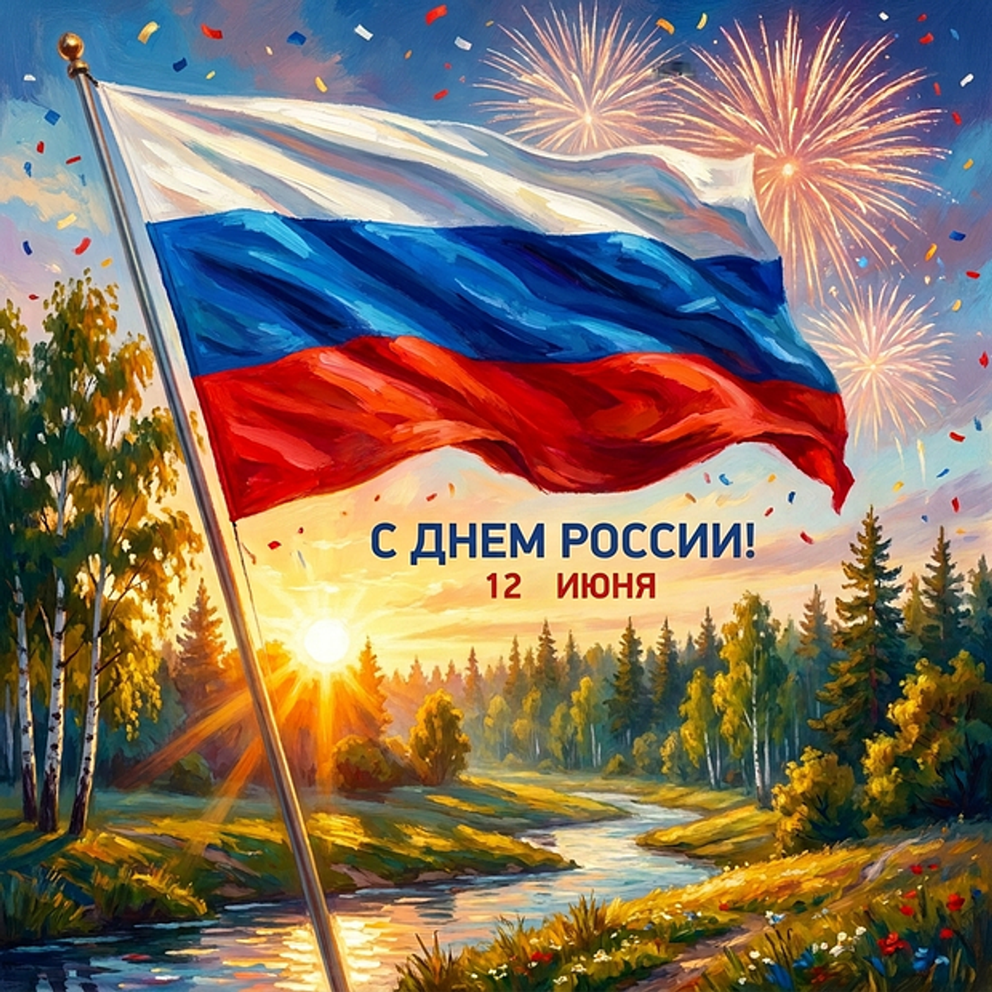 12 июня, вся наша страна отмечает один из самых важных праздников – День России!