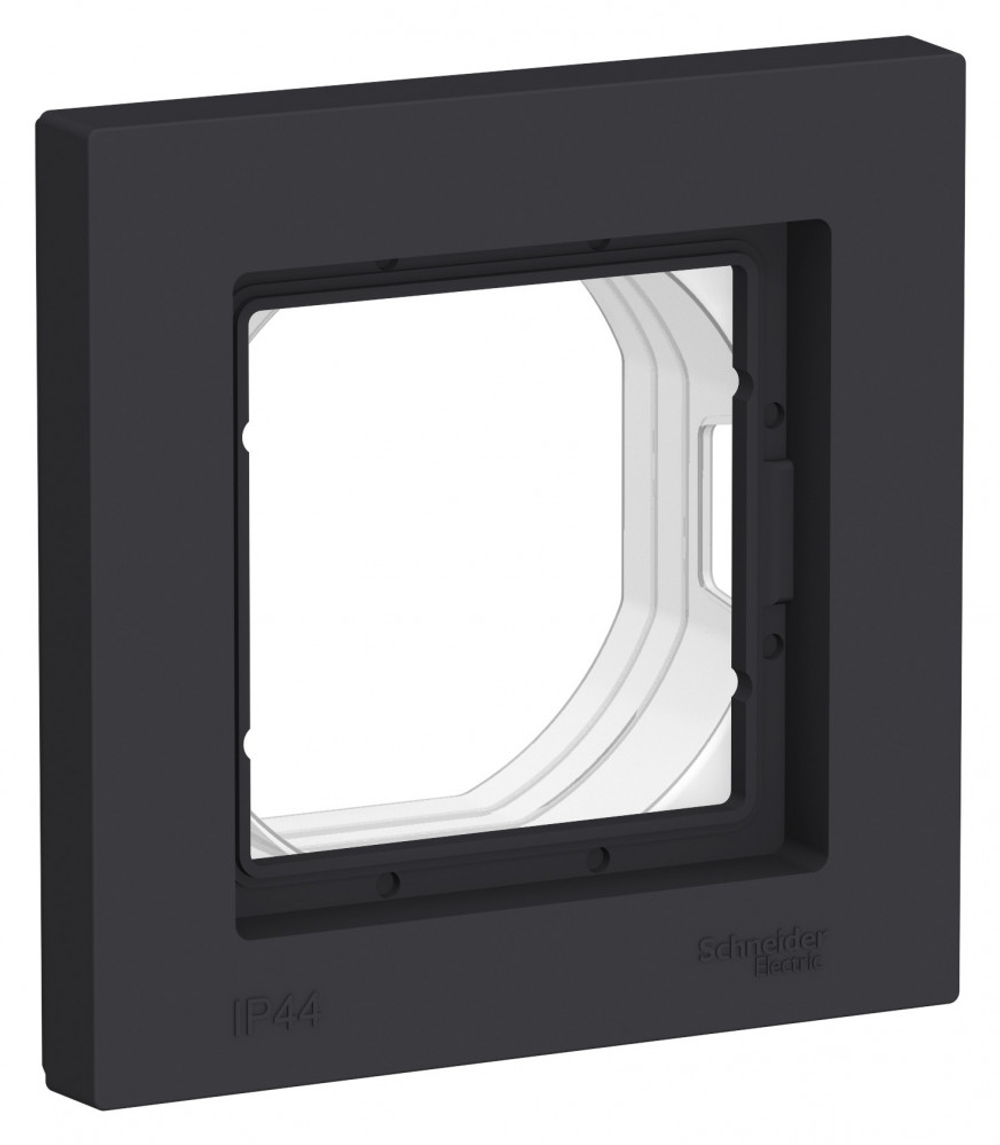 SE AtlasDesign Aqua Карбон Рамка 1-ая IP44