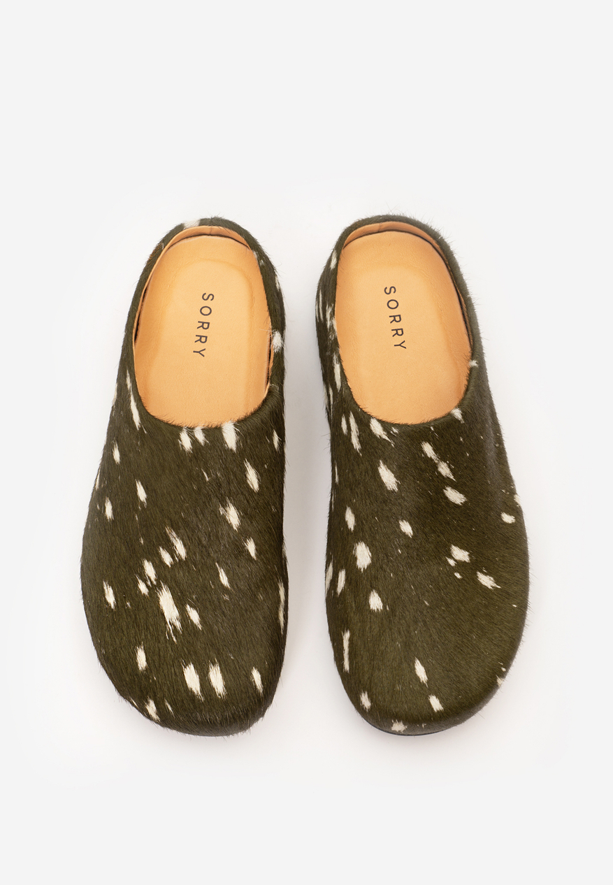 mule pony bambi khaki