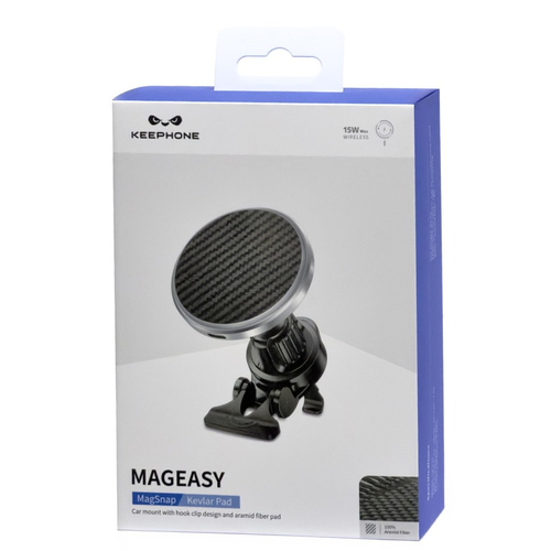Держатель в автомобиль в воздуховод Keephone Mageasy черный