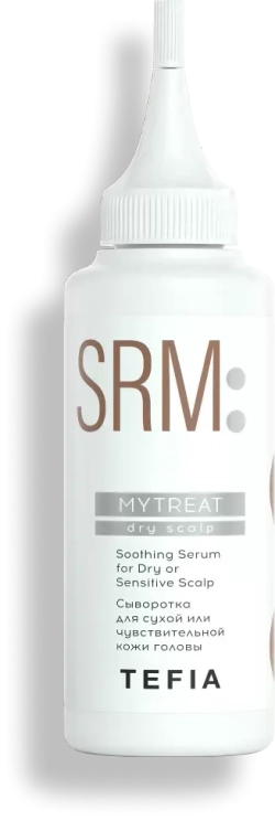 Сыворотка для сухой или чувствительной кожи головы, 120 мл Soothing Serum for Dry or Sensitive Scalp Tefia MY Mytreat, 120 мл