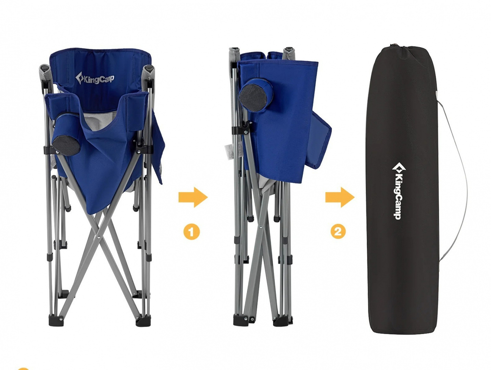 Складное кресло KingCamp Hard Arm Chair [3825]