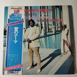 Винтажная виниловая пластинка LP Barry White Love Unlimited Orchestra Rhapsody In White (Japan 1974) (Obi) What A Groove