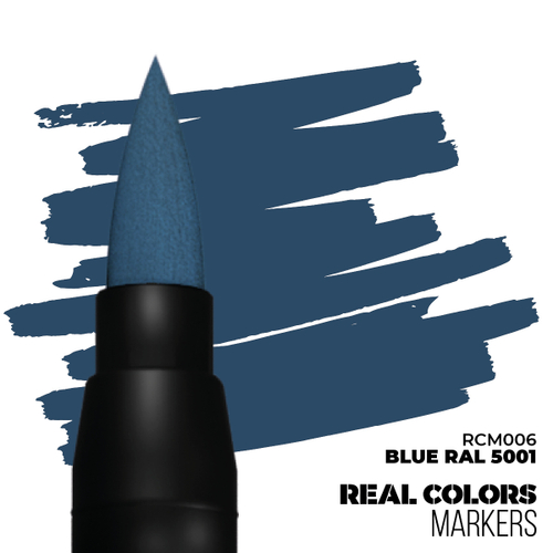Акриловый маркер AK BLUE RAL 5001