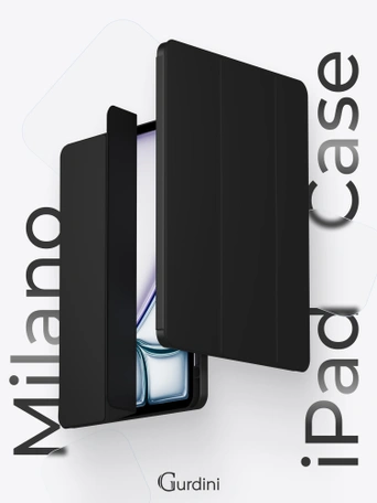 Чехол книжка для iPad Air 11" / Air 4/5 (10.9") Gurdini Milano Series Black