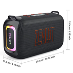 Bluetooth колонка ZEALOT S85, 50 Вт, 8000 мАч, хаки