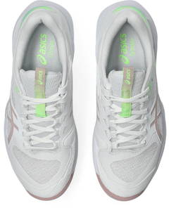 Женские Кроссовки теннисные Asics Solution Speed FF 4 Clay - white/morganite