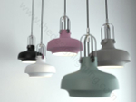 Pendant design lamp Copenhagen by Space Copenhagen D35 (Blue)