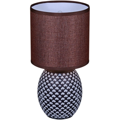 98401-0.7-01 DARK BROWN светильник настольный Reluce, E14х1