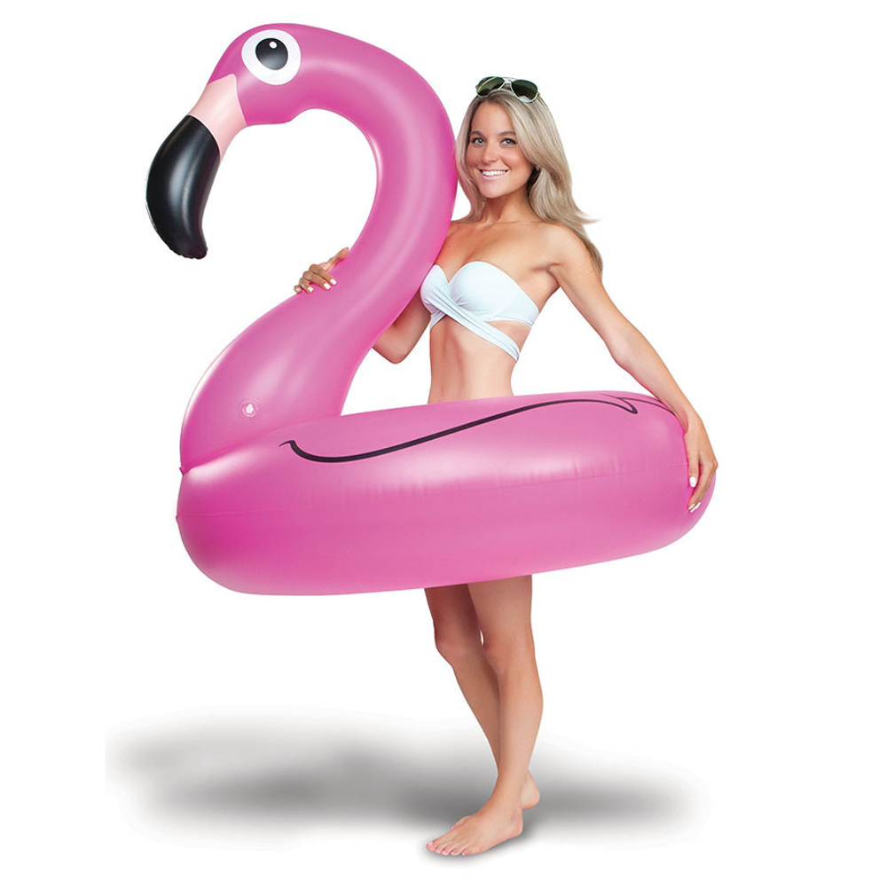 Круг надувной pink flamingo