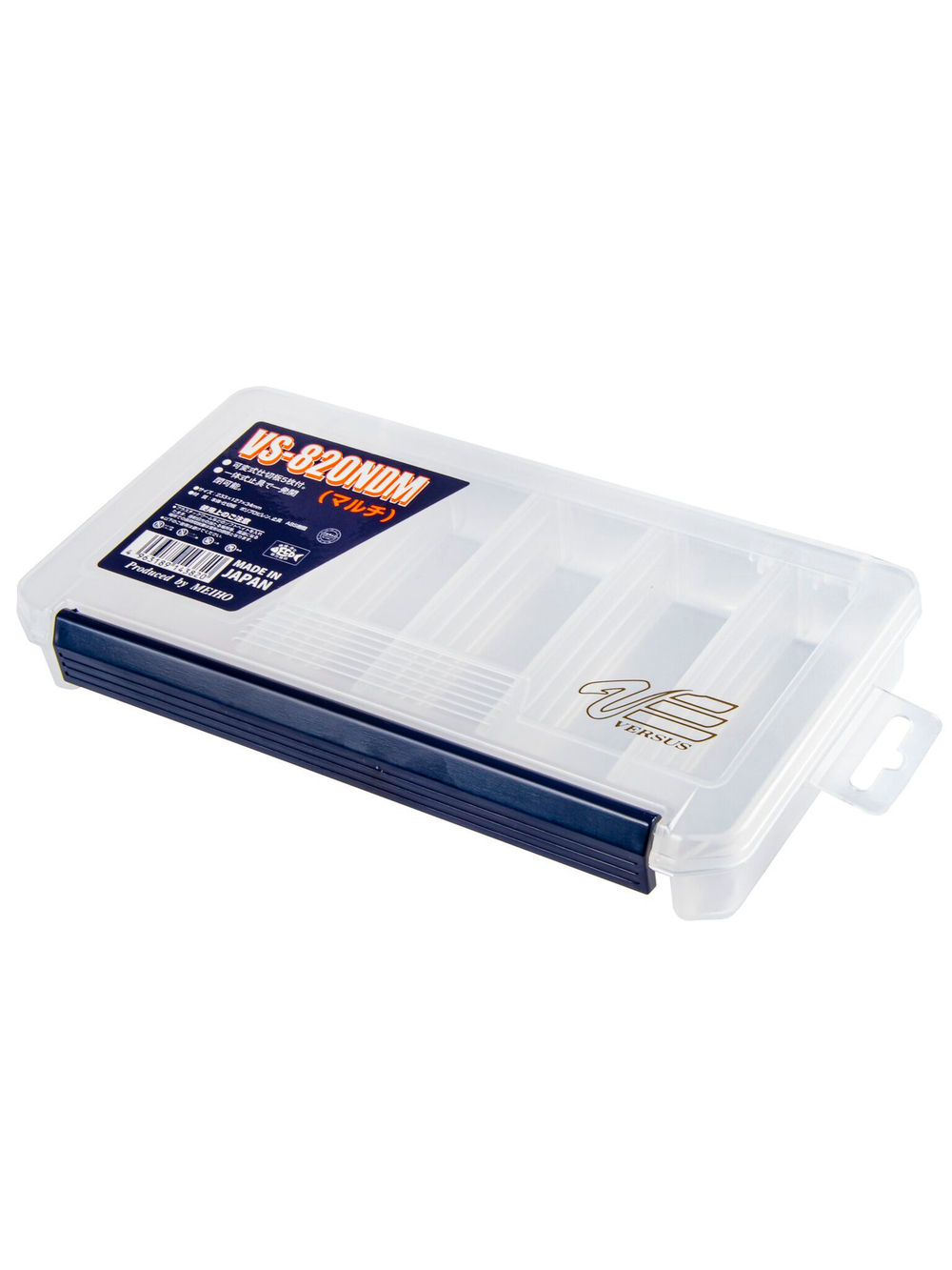 Коробка рыболовная Meiho Versus VS-820NDM Clear 233x127x34