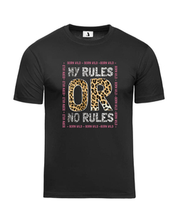 Футболка My rules or no rules