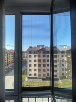 Москитная сетка раздвижная плиссе 64,2х218,2 см