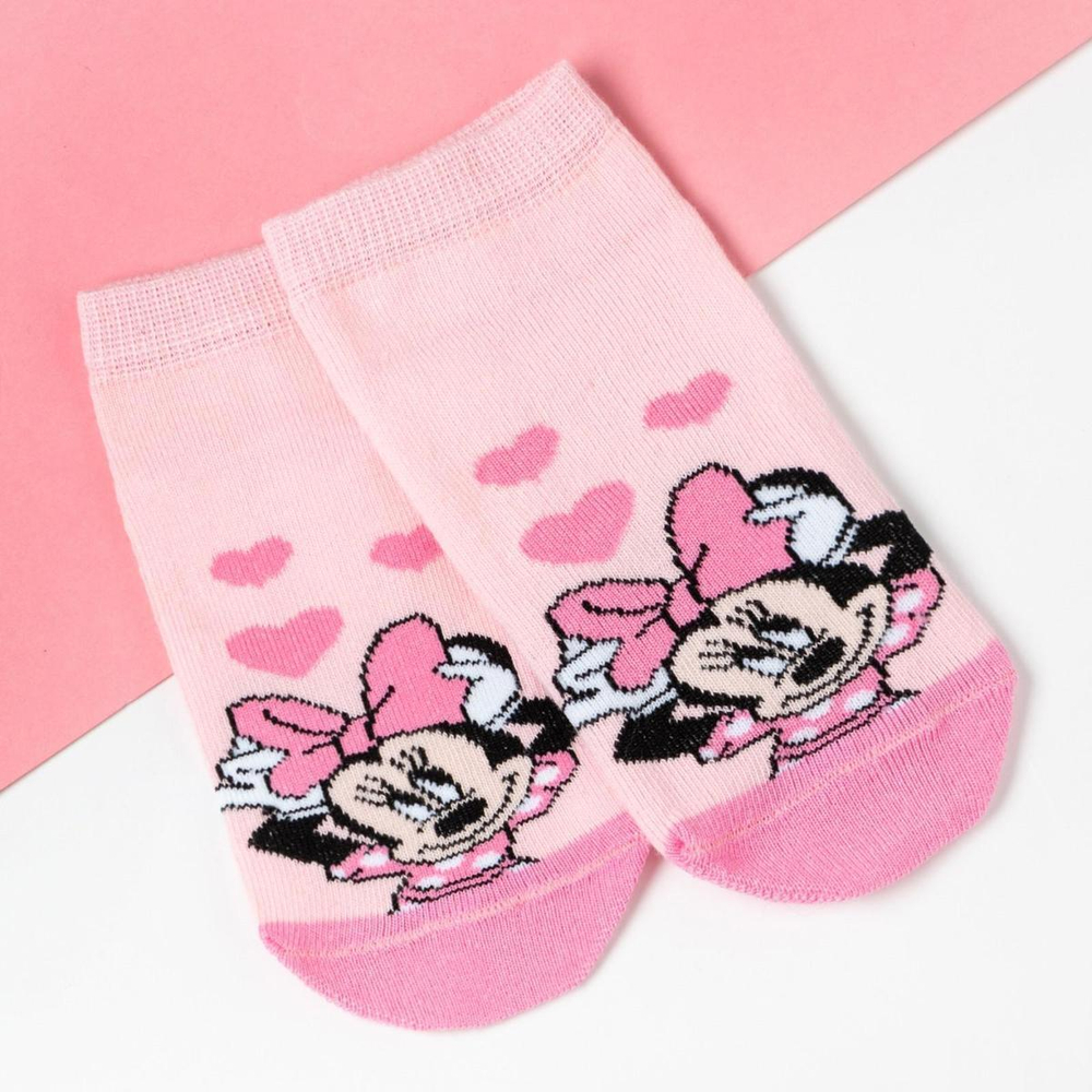 Носки д/дев "Минни Маус р.16-18 роз (Disney) 4723391, 1 шт.