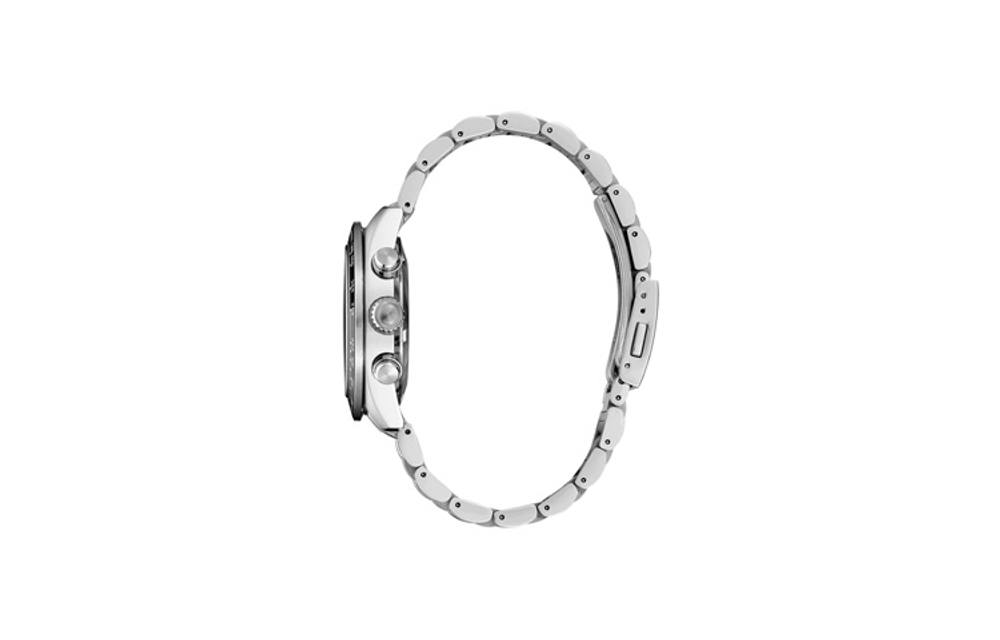 SEIKO Panda Collection PROSPEX Solar Movement Stainless Steel Strap Watch Men"s Watches White Dial