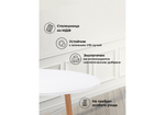Стол деревянный Woodville Lorini 80 white, wood