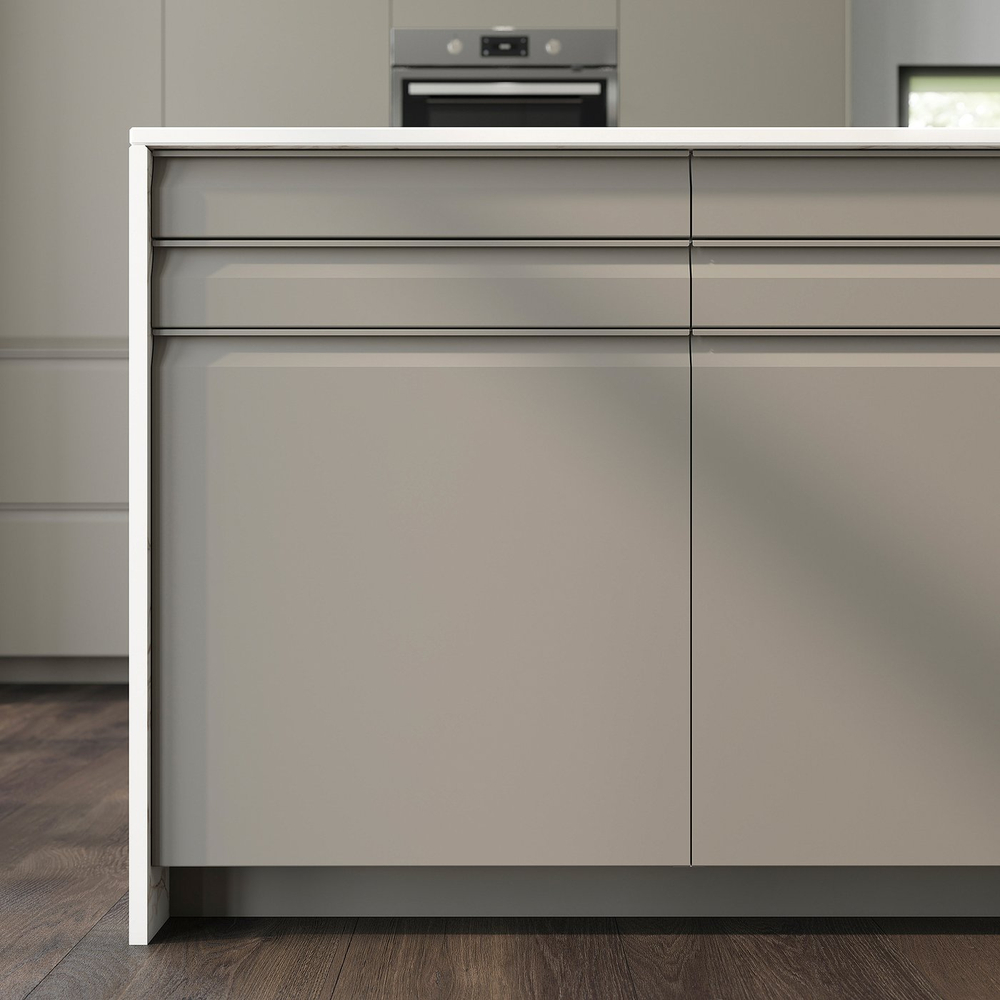 IKEA UPPLÖV  (ИКЕА УППЛЁВ)  -  Фасад ящика - матовый тёмно-бежевый 40x40 см